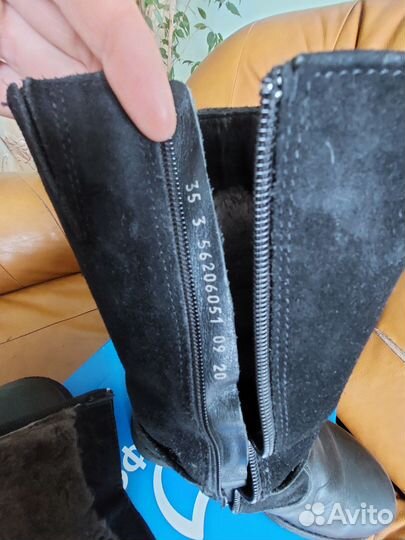 Сапоги зимние для девочки 35 размер