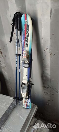 Горные лыжи детские 80 Dynastar с палками