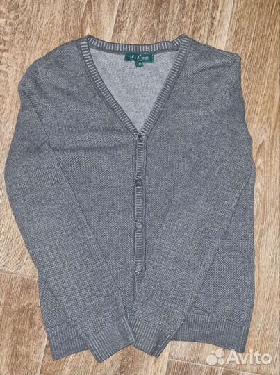 Рубашки школьные на кнопках 140 см