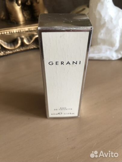 Винтажный парфюм Gerani