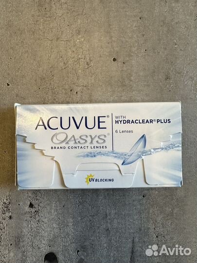 Линзы контактные acuvue oasys
