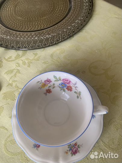 Антикварная Чайная пара Бавария