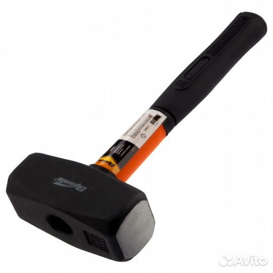 Кувалда, 2000 г, фибергласовая обрезиненная рукоят