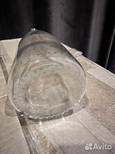 Бутылки стеклянные 1 литр с крышками