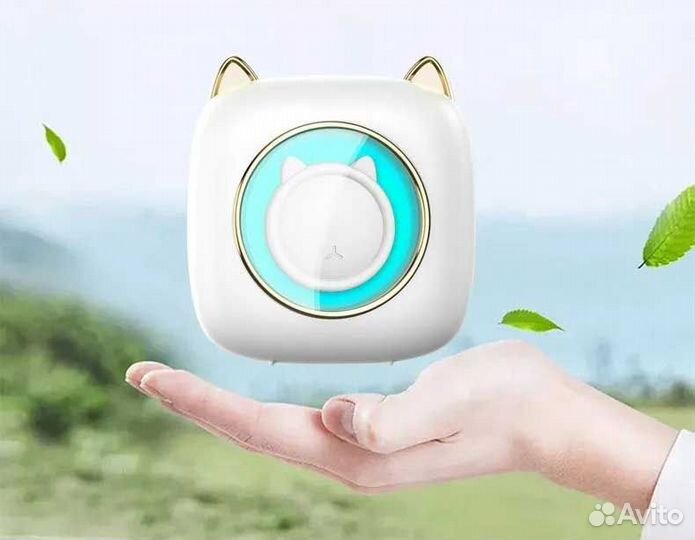 Карманный мини принтер Bluetooth с RGB-подсветкой