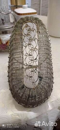 Сахарница конфетница скань