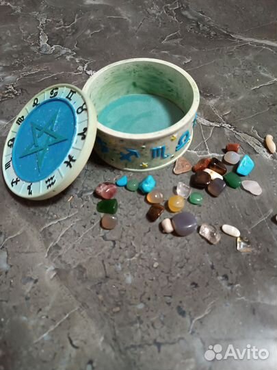 Шкатулка из гипса