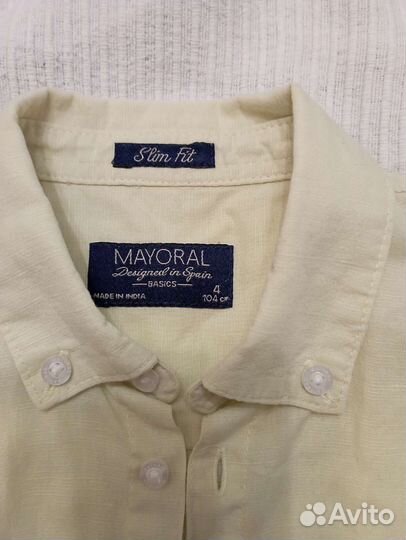 Рубашка детская для мальчиков