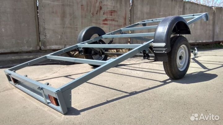Прицеп легковой 340х150 без бортов настила колес