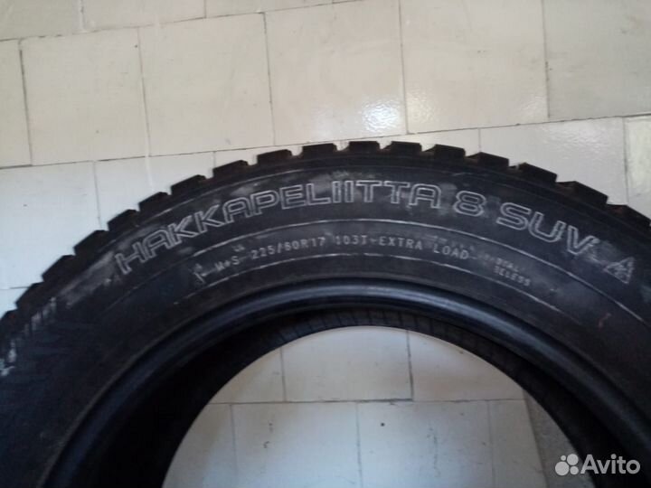 Nokian Tyres Hakkapeliitta 8 SUV 225/60 R17 103T