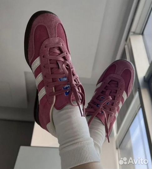 Adidas gazelle indoor pink cloud white