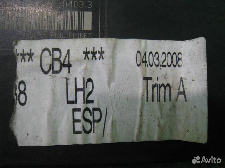 Насос ABS Ford Focus 2 (CB4) 2008