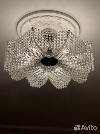 Люстра хрустальная чехия