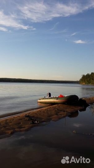 Комплект. лодка + мотор 15лс
