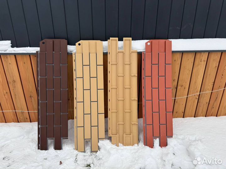 Фасадные панели. Декоративный кирпич