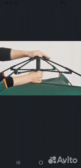 Новая палатка автоматическая