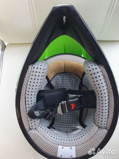 Детский мото шлем