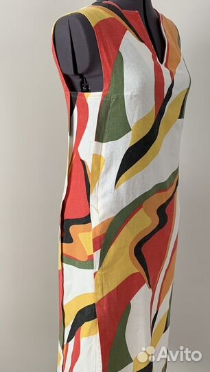 Платье льняное