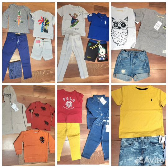 Трикотаж для мальчика 3-4 года Zara, Molo, Catimin