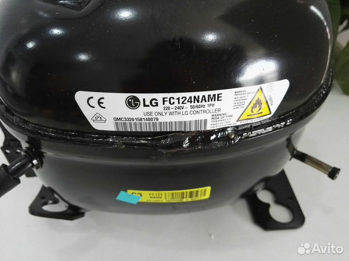 Инверторный компрессор холодильника LG / установка