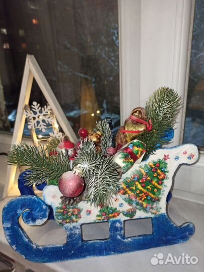 Поделка новогодняя