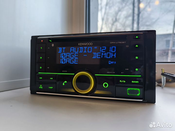 Kenwood 2DIN Audio Deck DPX-U750BT Alexa Compatible Variable