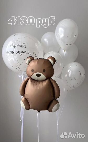 Воздушные шары на выписку из роддома