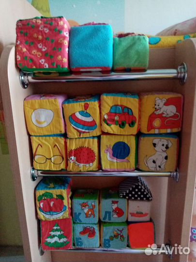 Кубики мякиши мягкие