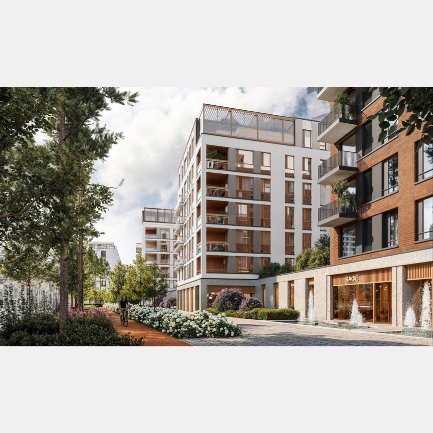 Квартира-студия, 32,1 м², 6/16 эт.