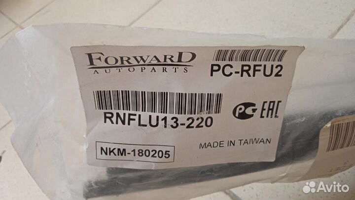 Спойлер переднего бампера Рено Fluence Рестайлинг