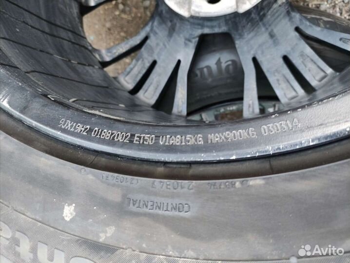 Колеса 5 120 R19 OZ Racing на Land Rover