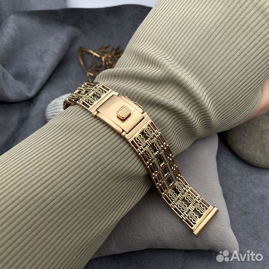 Золотой браслет для часов ленинградская елочка 585