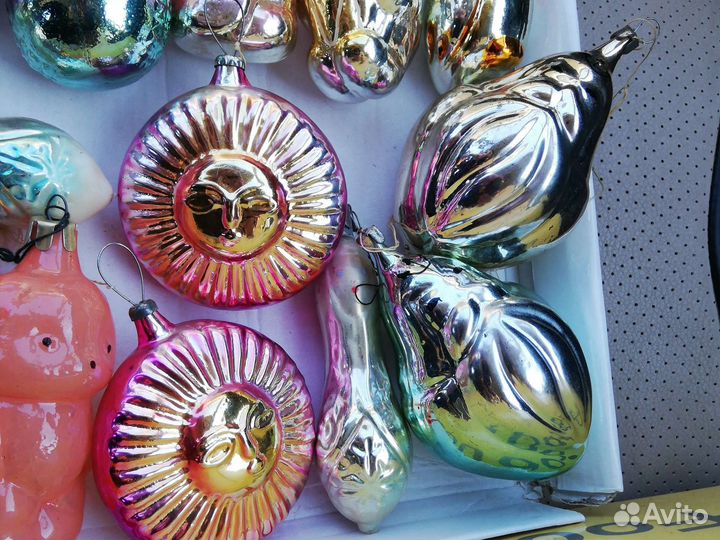 Елочные игрушки СССР