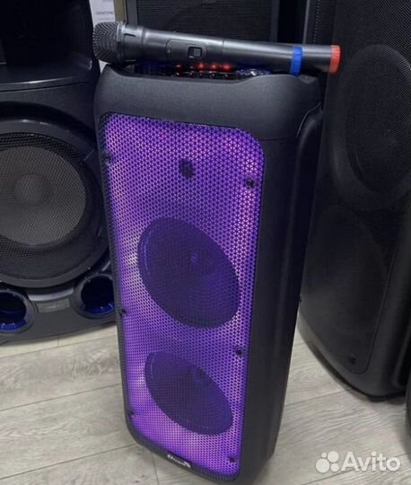 Bluetooth колонка +500w микрофон usb
