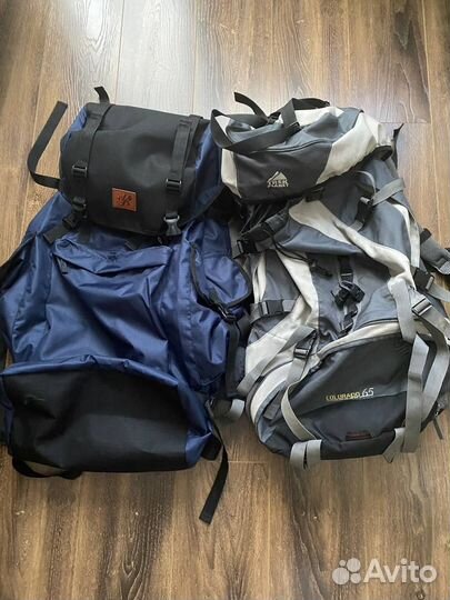 Аренда туристических рюкзаков, спальников, палаток