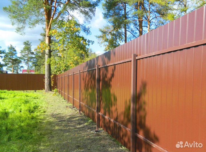 Забор металла. От производителя