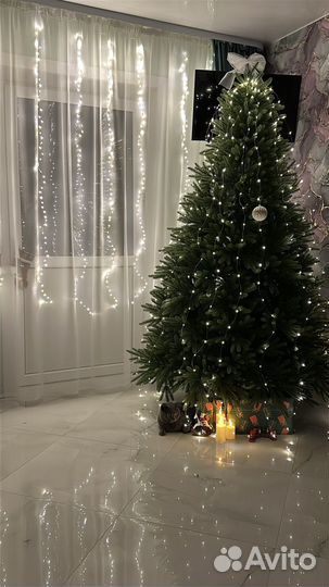 Гирлянда 2,5 м конский хвост