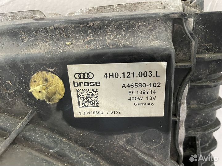 Кассета радиатора Audi A6 C7