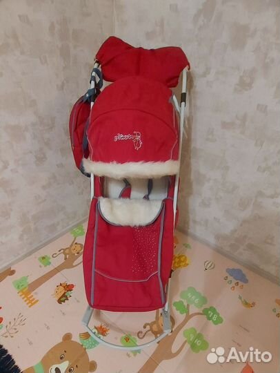 Санки коляска pikate