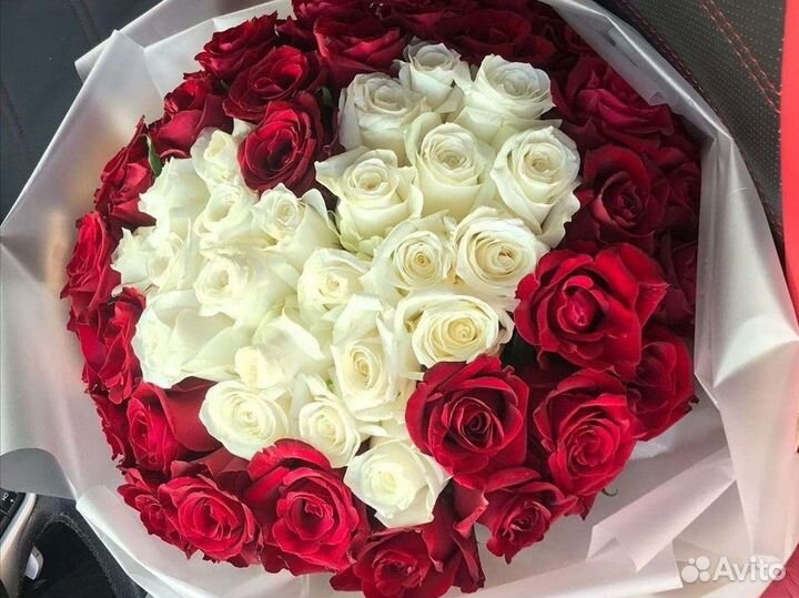 Розы штучно и букеты 25/45/55/101/Доставка