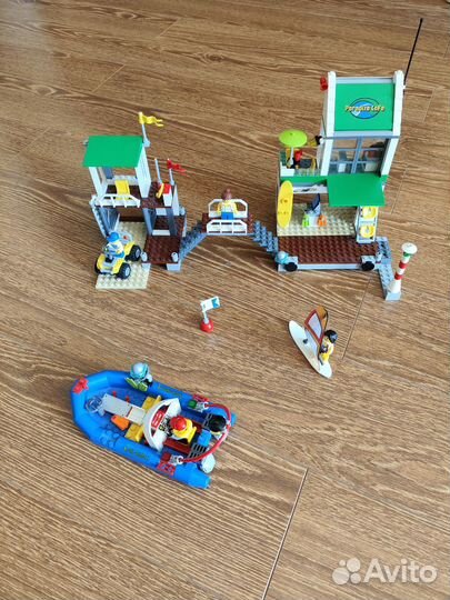 Lego 4644 пристань для яхт