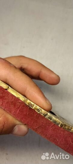 Икона старинная Николай Чудотворец в Серебре 84 пр