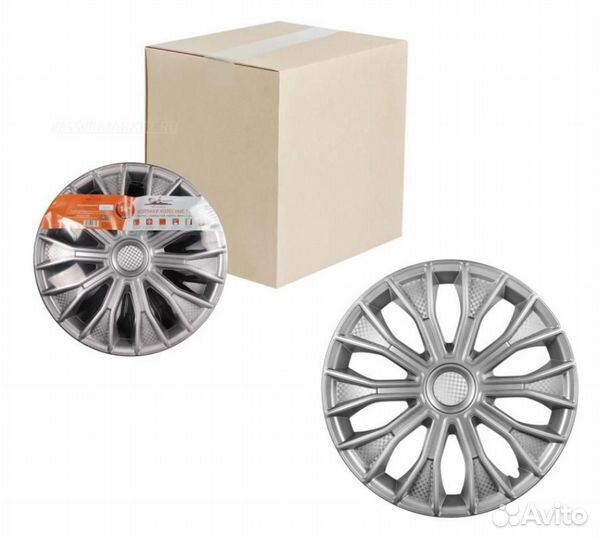 Airline awcc-16-14 Колпаки колесные 16 Волтек, сер