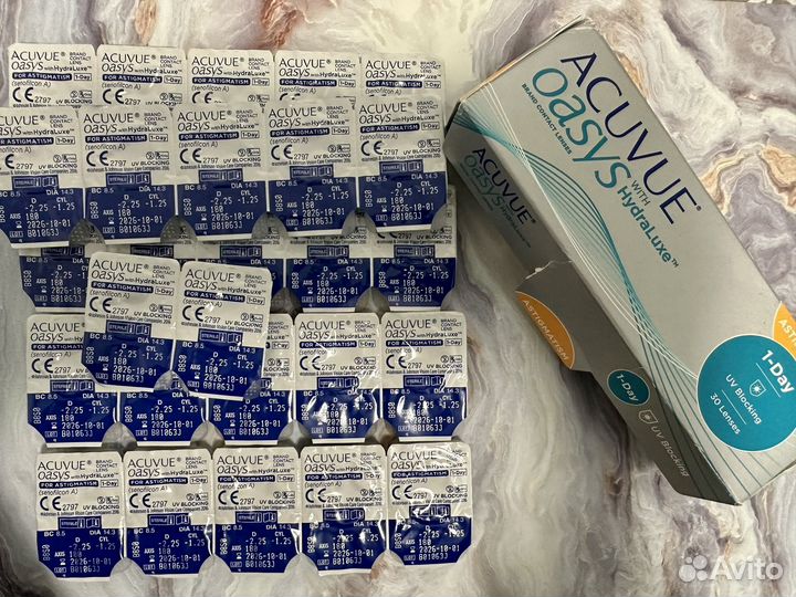 Контактные линзы Acuvue oasys for astigmatism