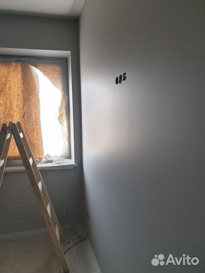 Малярные работы. Штукатурка. Покраска