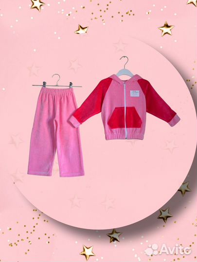 Комплект для девочки на 80