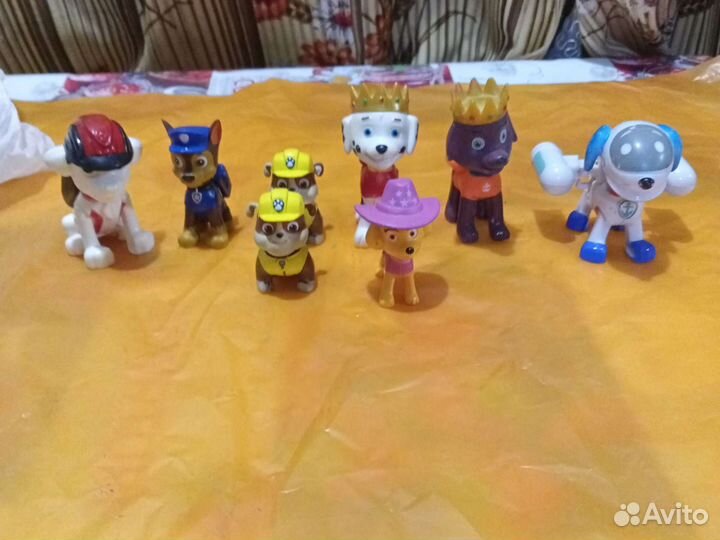 Игрушки щенячий патруль