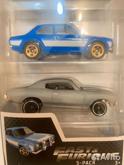 Hot Wheels 5 pack Fast & Furious