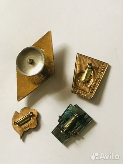 Значки ромб и спартакиада