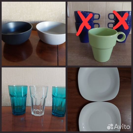 Посуда разная